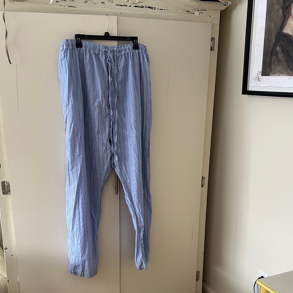 Polo Ralph Lauren Light Blue Striped PJ bottom